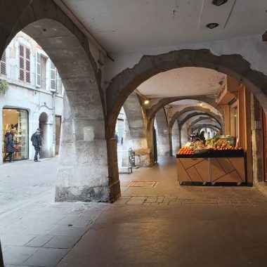 The unusual passages of the old city