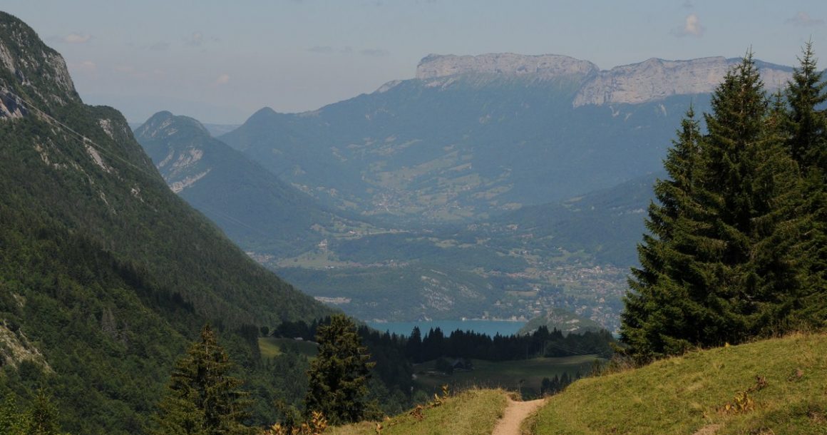 Panorama of the Pass of la Frasse