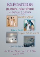 Exposition Collective : Peinture-Raku-Photo