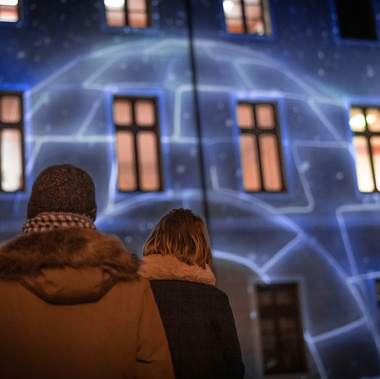 Noël des Alpes : illuminations des bâtiments historiques