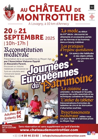 Visite du Domaine et Château de Montrottier - Journées Européennes du Patrimoine
