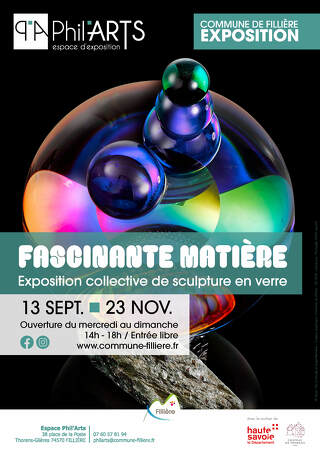 Exposition collective de sculpture en verre : Fascinante matière