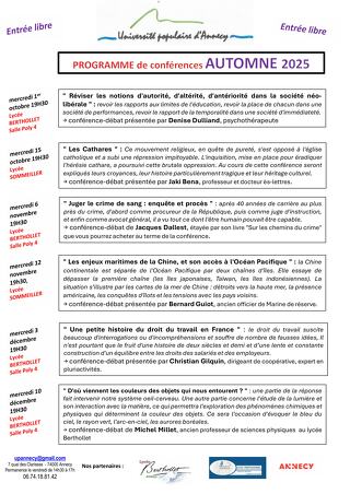 Conférence : " Réviser les notions d'autorité, d'altérité, d'antériorité dans la société néolibérale "