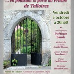 Concert : Des poètes à découvrir_Talloires-Montmin