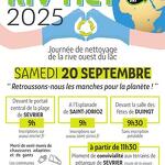 Journée de nettoyage de la rive ouest du lac_Sevrier