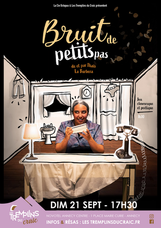 Spectacle : Bruit de petits pas avec Thaïs La Barbera