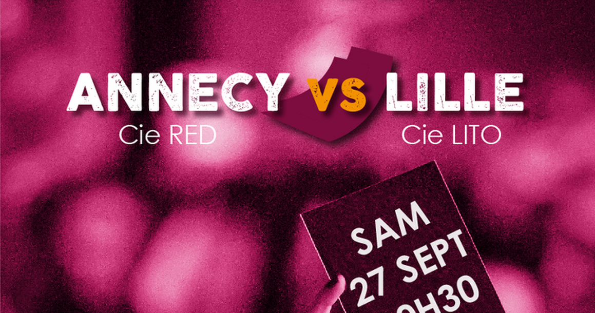 Match d’impro Annecy vs Lille