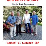 Concert Jazz du quartet New Guys For Jazz_Talloires-Montmin