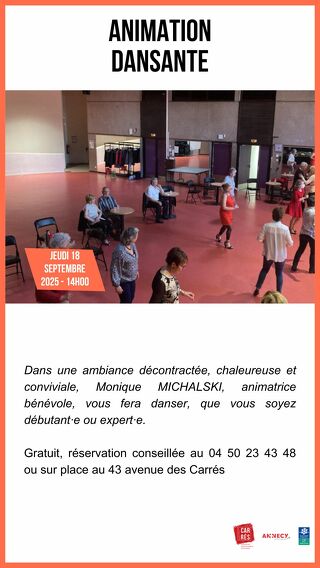 Animation dansante