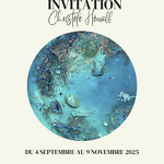Exposition de peinture par la plasticienne Christèle Hénaff_Talloires-Montmin