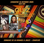 Soirée Dîner spectacle - Quiz avec Animafêtes  : spéciale Années Yéyé_Chapeiry