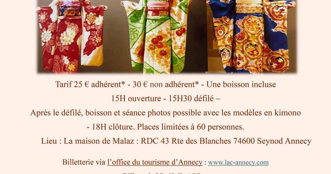 Défilé de Kimono