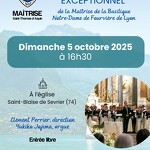 Concert exceptionnel des Petits Chanteurs de la Maîtrise de la Basilique Notre Dame de Fourvières_Sevrier
