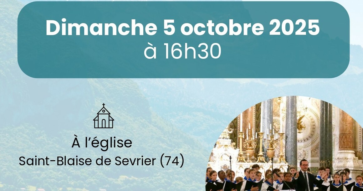 Concert exceptionnel des Petits Chanteurs de la Maîtrise de la Basilique Notre Dame de Fourvières