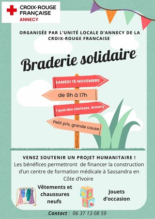 Braderie solidaire