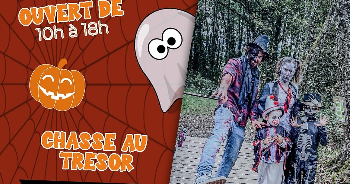 Chasse au trésor d'Halloween au Criq'Parc