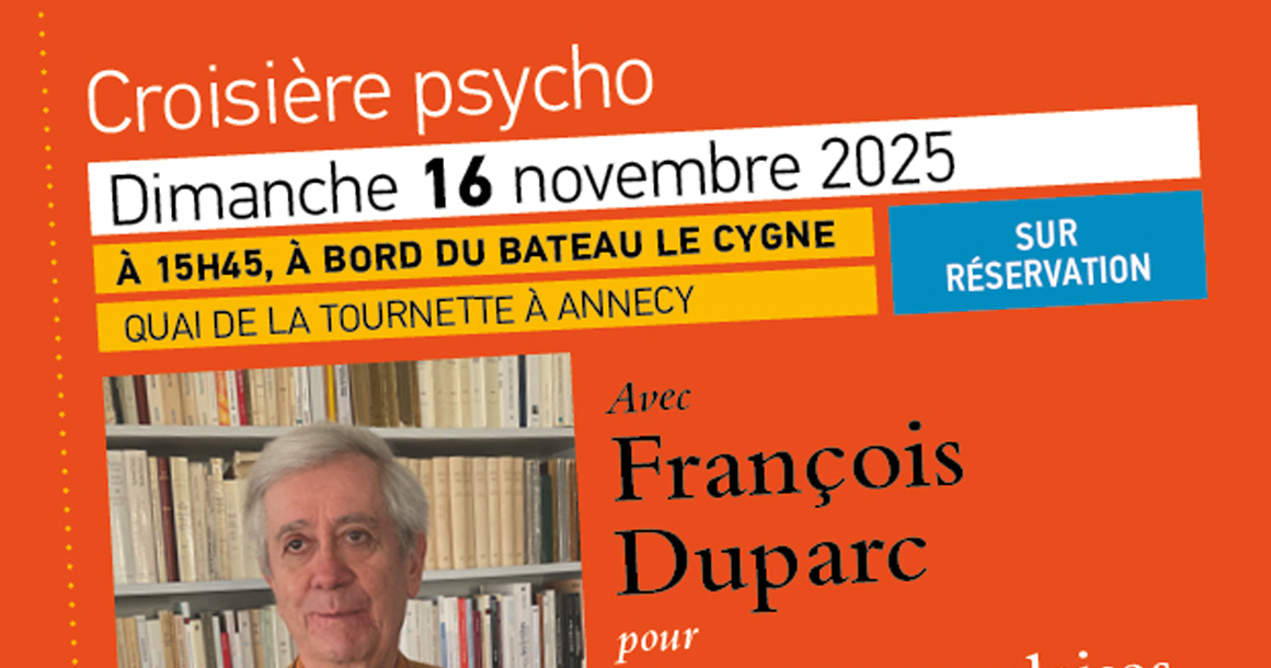 Croisière psycho avec François duparc
