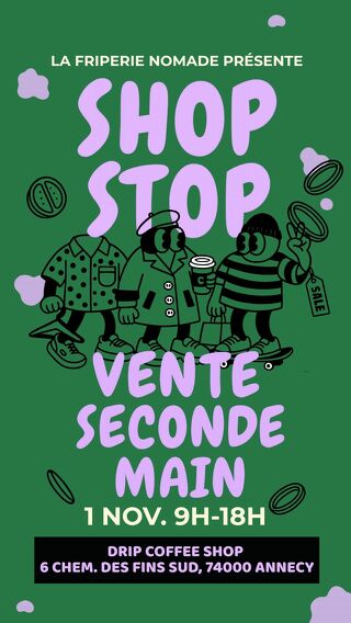 Shop stop - vente seconde main