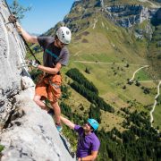 Via-Tyro d'Annecy : Via ferrata et Tyroliennes