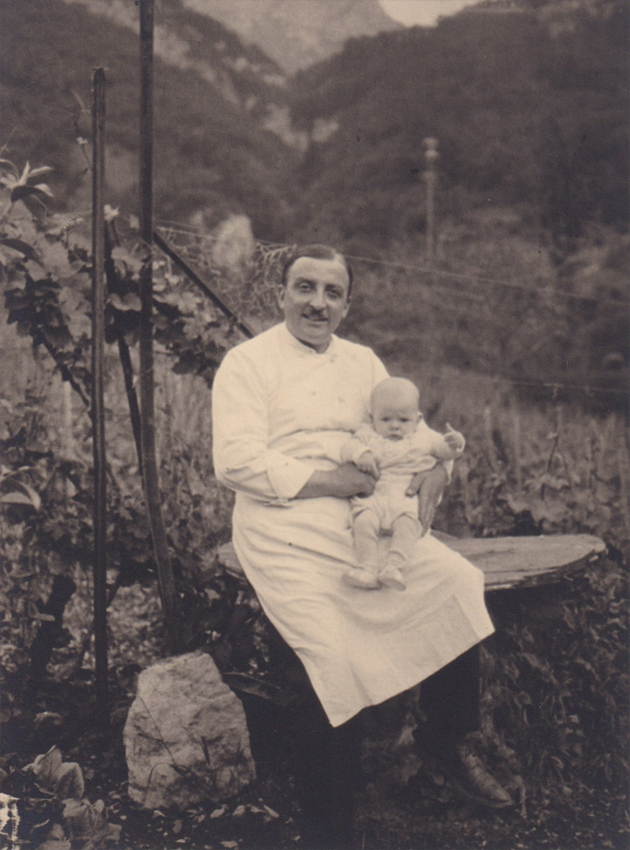 Georges and Fernand Bise – vineyards in Talloires – 1929