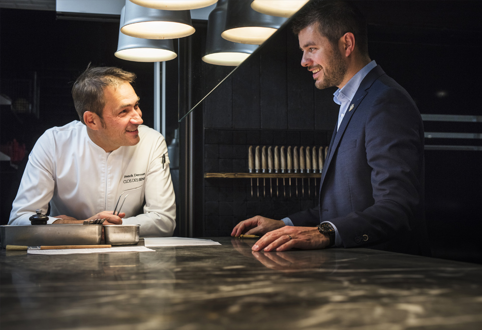 Franck Derouet and Thomas Lorival