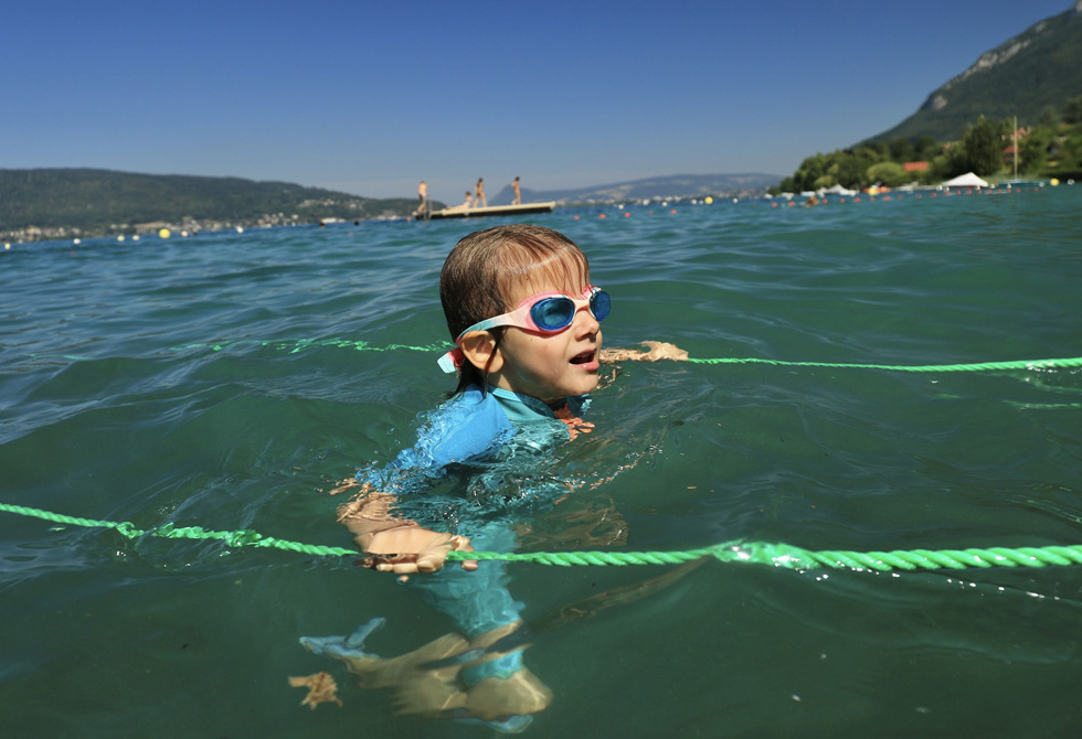 Cours de natation