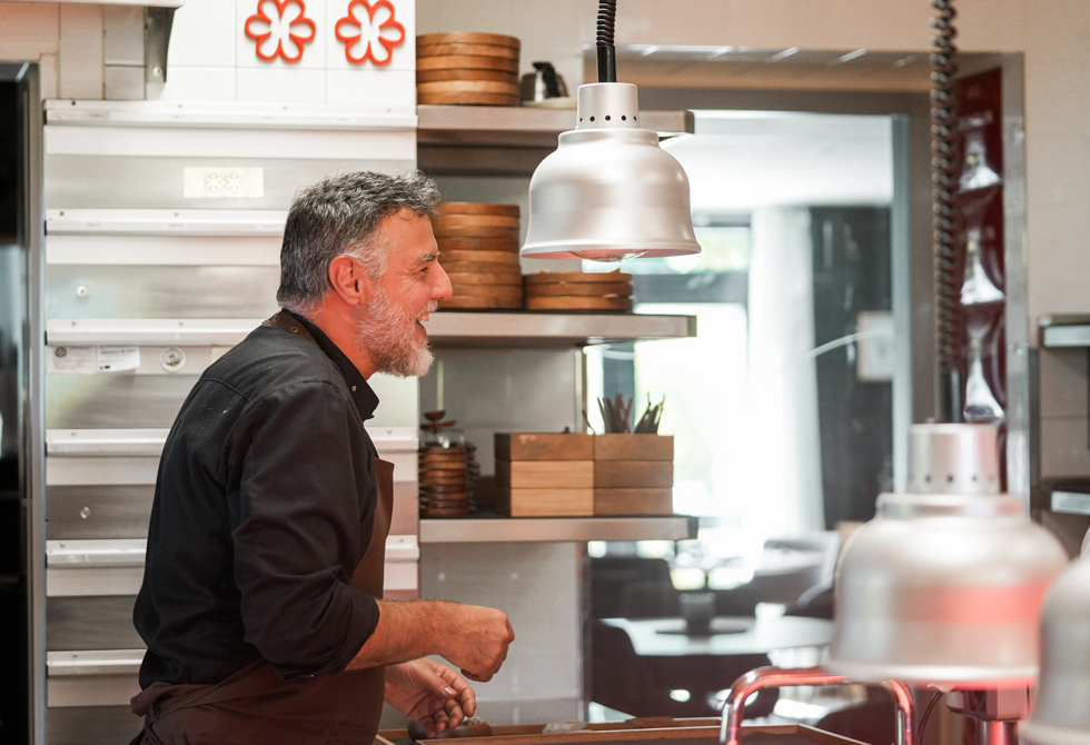 A shared experience in Benoît Vidal’s kitchen
