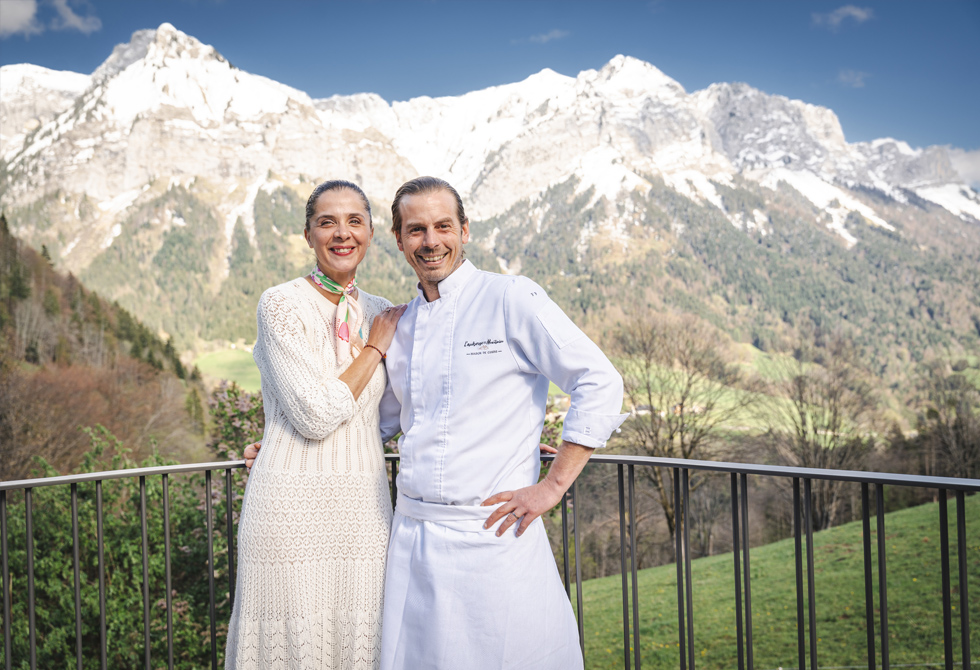 Sandrine and Florian Favario